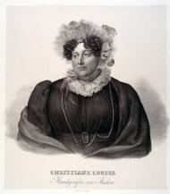Markgräfin von Baden Christiane Luise